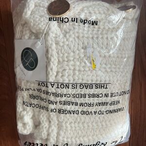 Cozy White Knit Sweater